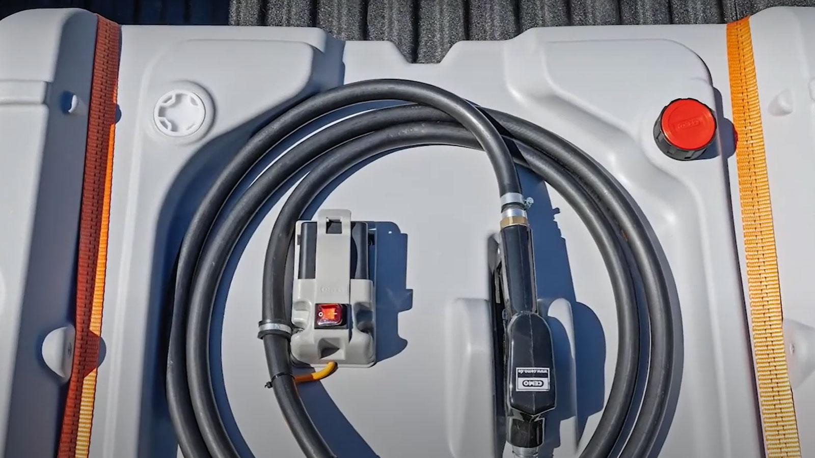 befestigung bei Transport von Diesel nach ADR Regel